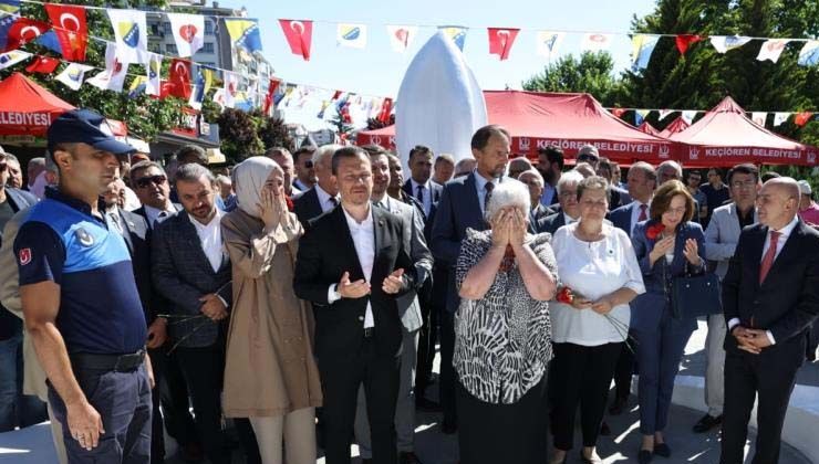 Srebrenitsa soykırımı şehitleri Keçiören’de anıldı