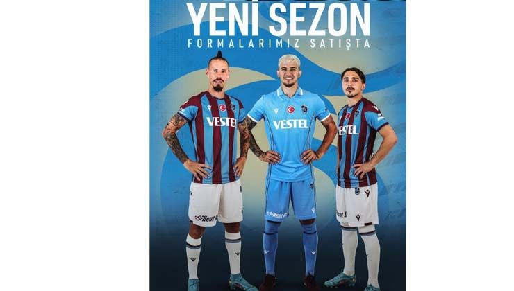 Trabzonspor yeni sezon formalarını tanıttı