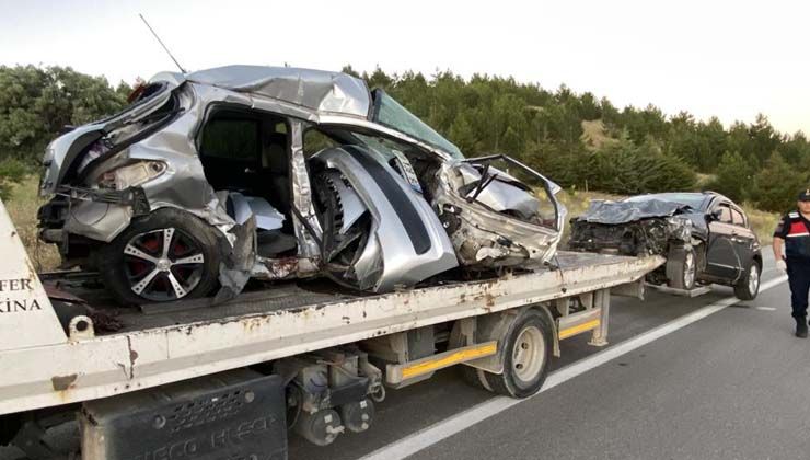 Konya’daki kazada Muammer Tan, Veli Büyükaydın, Sait Belgeman, Şeval Karabulut ve Nisa Nur Karabulut öldü