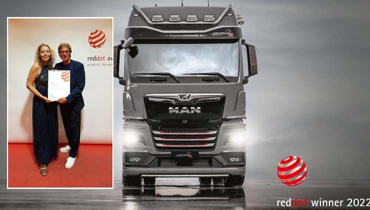 MAN Individual Lion S, Red Dot Tasarım Ödülü’nü kazandı