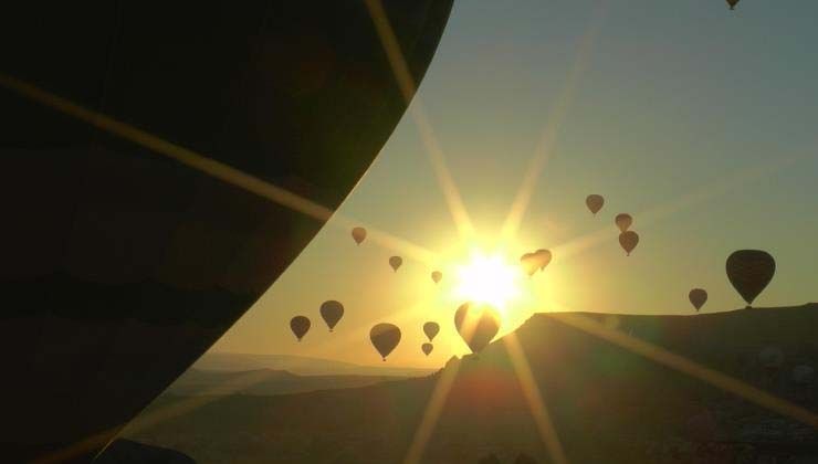 Kapadokya’yı ilk 6 ayda 258 bin 914 kişi kuşbakışı izledi