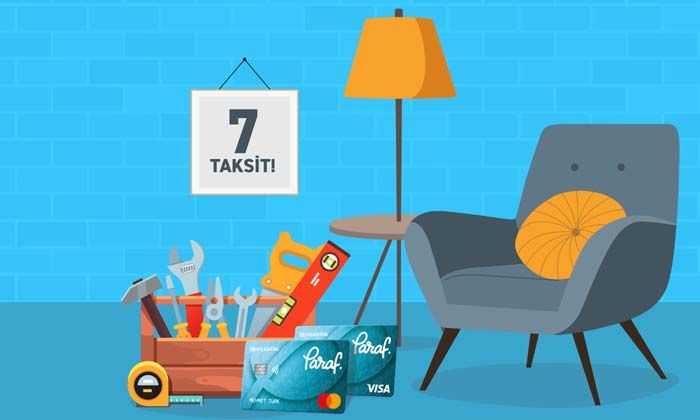 Paraf’tan mobilya ve yapı marketi harcamalarına avantajlı ödeme kolaylığı