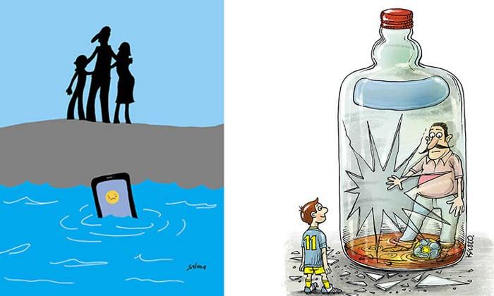 6. Uluslararası Yeşilay Karikatür Yarışması’nda ödüller sahiplerini buldu