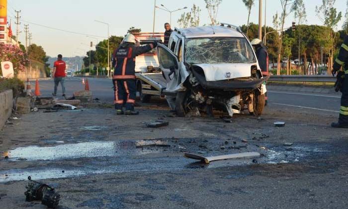 Ordu’da hafif ticari araç takla attı: 1 ölü, 1 yaralı