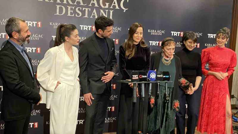 TRT’nin yeni dizisi Karaağaç Destanı’nın galası yapıldı