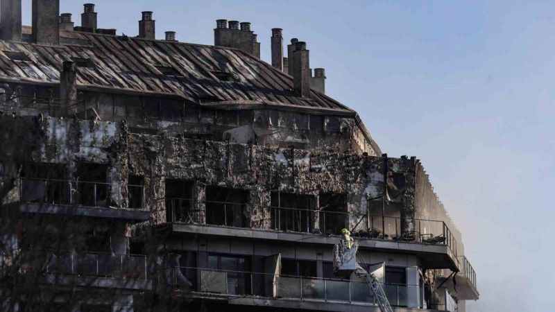 İspanya’da 14 katlı binada ölenlerin sayısı 9’a yükseldi