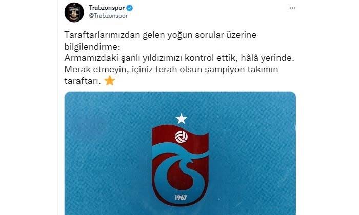 Trabzonspor’dan Fenerbahçe’ye yıldız göndermesi