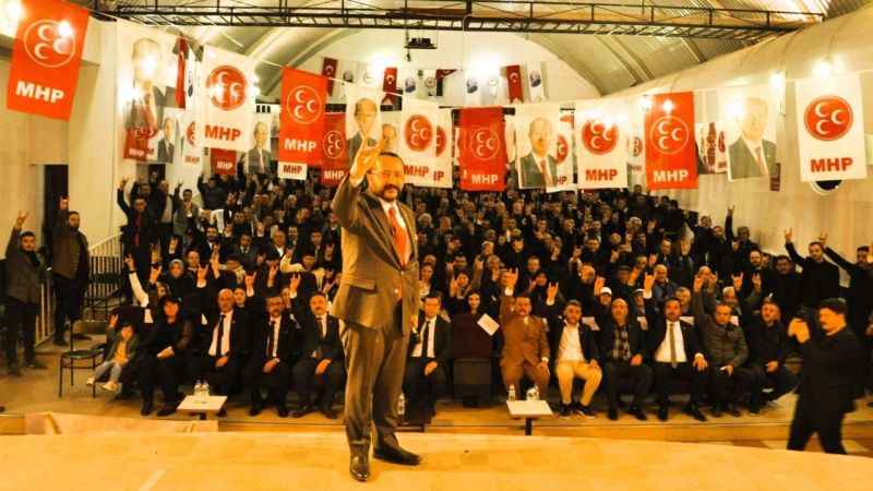 Acıpayam MHP’den görkemli üye katılım töreni