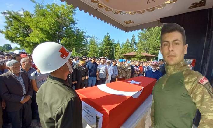 Şehit Muhammed Mustafa Koca memleketi Konya’da defnedildi