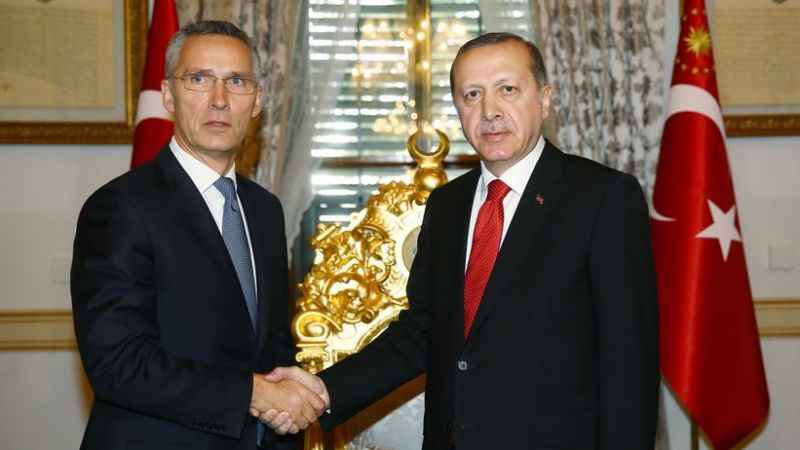 Cumhurbaşkanı Erdoğan NATO Genel Sekreterini kabul etti