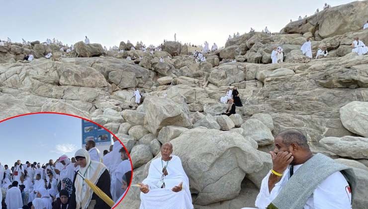 1 milyon hacı adayı Arafat’ta buluştu