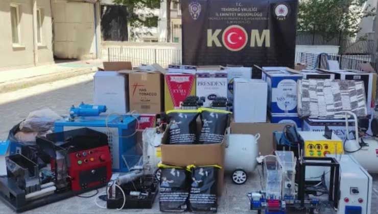 Tekirdağ ve İzmir’de dev operasyon