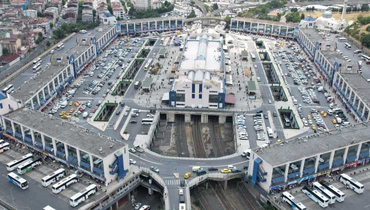 Otogarda bayram yoğunluğu