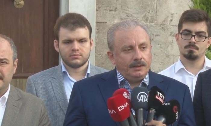 TBMM Başkanı Şentop Kurban Bayramı namazını Ayasofya’yı Kebir Camii’nde kıldı