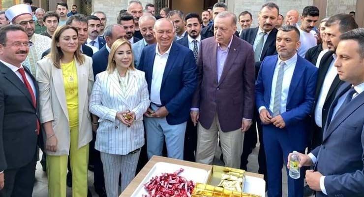 Cumhurbaşkanı Erdoğan, Muğla’da partililerle bayramlaştı