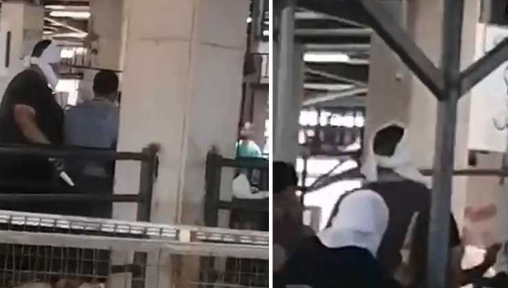 Bursa’da kavgada kurban pazarı savaş alanına döndü Bursa’da kavgada kurban pazarı savaş alanına döndü