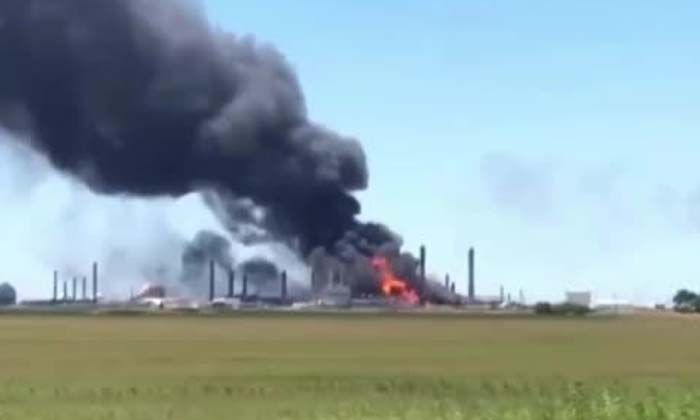 ABD’de doğal gaz tesisinde yangın