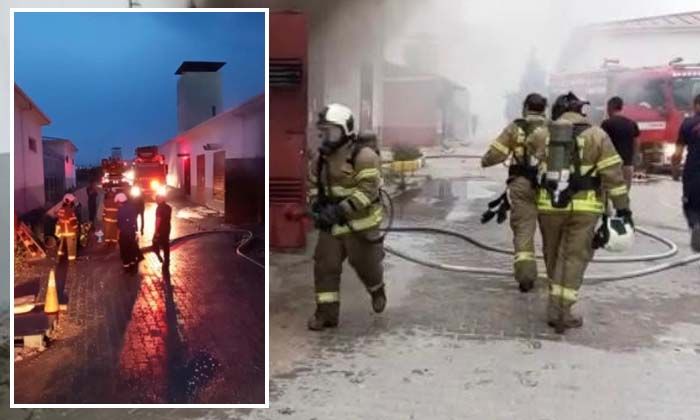 Bandırma’da cezaevinde korkutan yangın