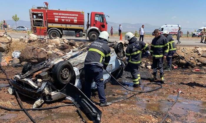 Hatay’daki kazada Ahmet Yılmaz ve Dilek Sabahat Yılmaz hayatını kaybetti