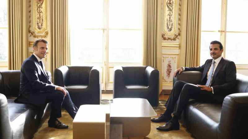 Katar Emiri Al Thani’den tahta çıkmasından bu yana Fransa’ya ilk resmi ziyareti Katar Emiri Al Thani’den tahta çıkmasından bu yana Fransa’ya ilk resmi ziyareti