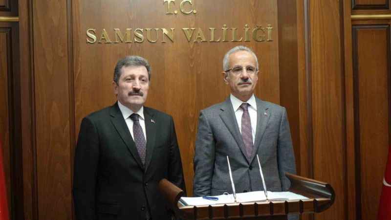Bakan Uraloğlu: Ankara-Samsun arası 2 saat 45 dakika olacak Bakan Uraloğlu: Ankara-Samsun arası 2 saat 45 dakika olacak