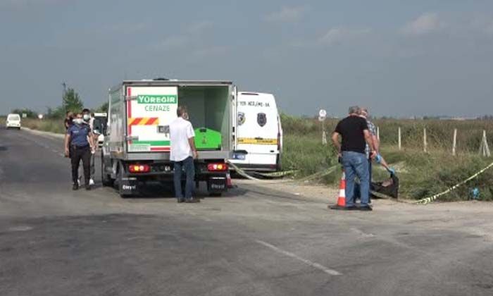 Sulama kanalında kimliksiz erkek cesedi bulundu