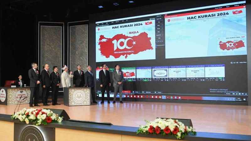 Hac kuraları çekildi Hac kuraları çekildi