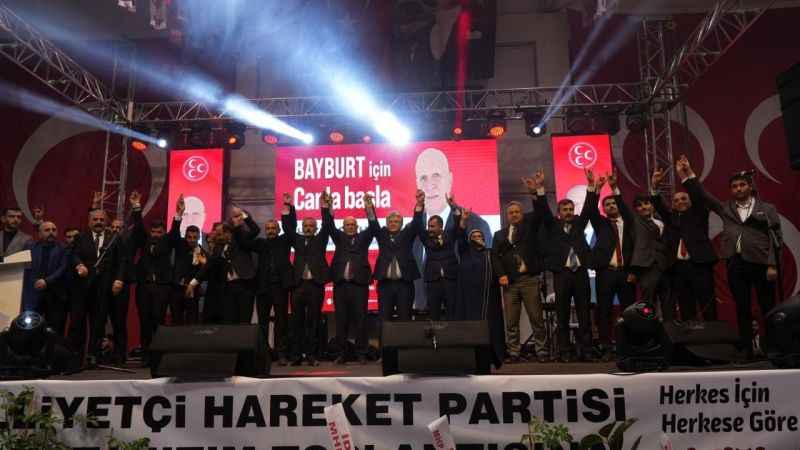 MHP aday tanıtım toplantısında büyük coşku
