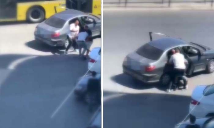 İstanbul’un göbeğinde iki kardeş darp ettiği şahsı araca bindirip zorla kaçırdı