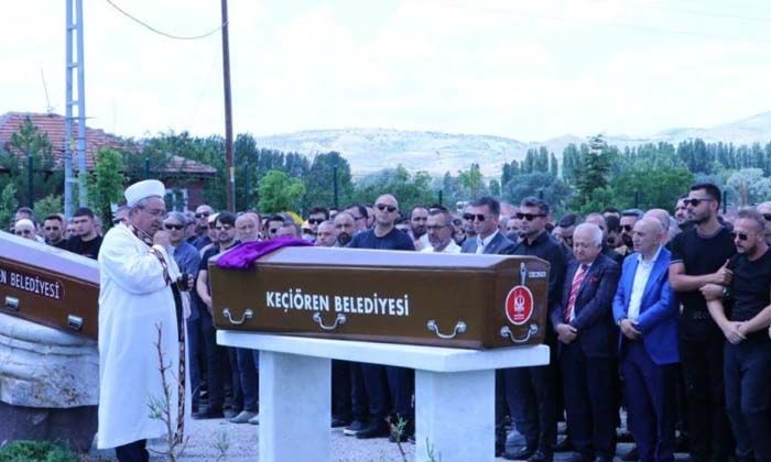 İş adamı Ünal Pala ve eşi son yolculuğuna uğurlandı