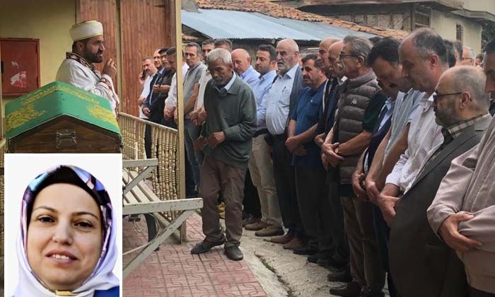 6. kattan düşerek ölen öğretmen Öznur Çörekçioğlu toprağa verildi