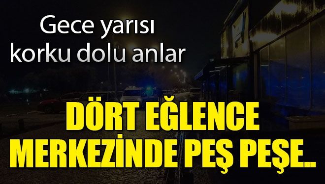 4 BARA SİLAHLI SALDIRI!