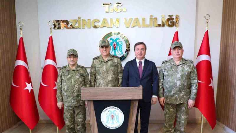 Genelkurmay Başkanı Orgeneral Gürak Erzincan’da