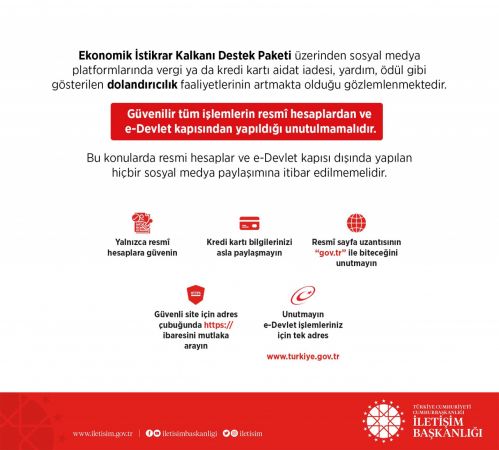 Erdoğan açıklayınca dolandırıcılar türedi… Açıklama geldi!