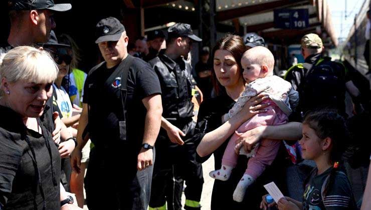 9 milyondan fazla kişi Ukrayna’yı terk etti