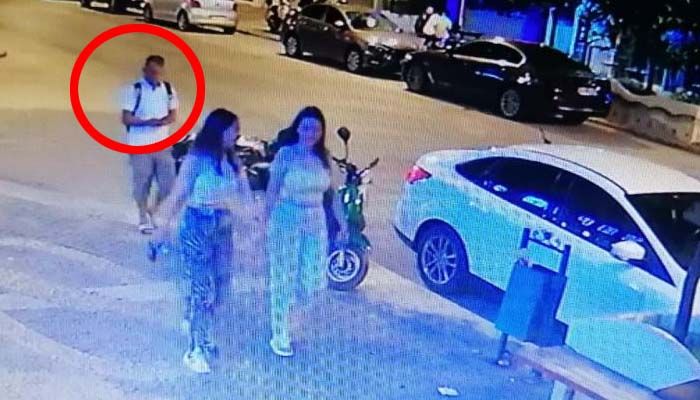 Genç kızların videolarını çeken şüpheliye meydan dayağı