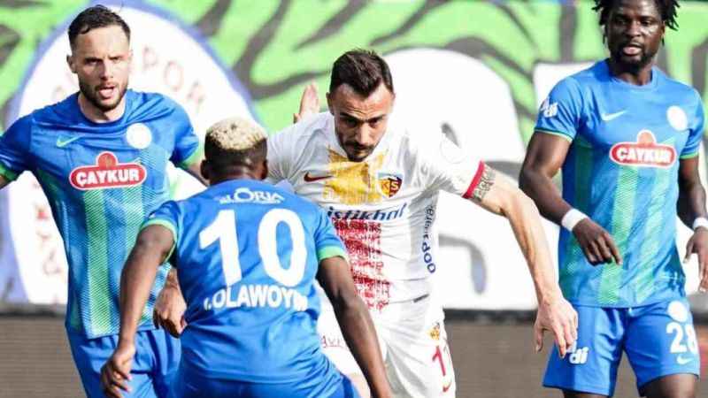 Kayserispor 5 maç sonra yenildi Kayserispor 5 maç sonra yenildi