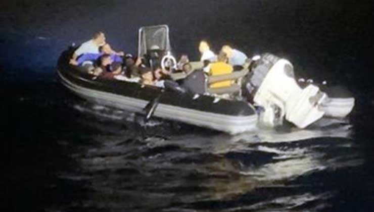 Marmaris ve Datça’da kaçak göçmen kurtarıldı