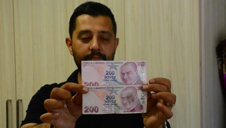 Bankaya yatırmak istediği parayı sahte zannetti! Görevlilere gösterince gerçek bambaşka çıktı