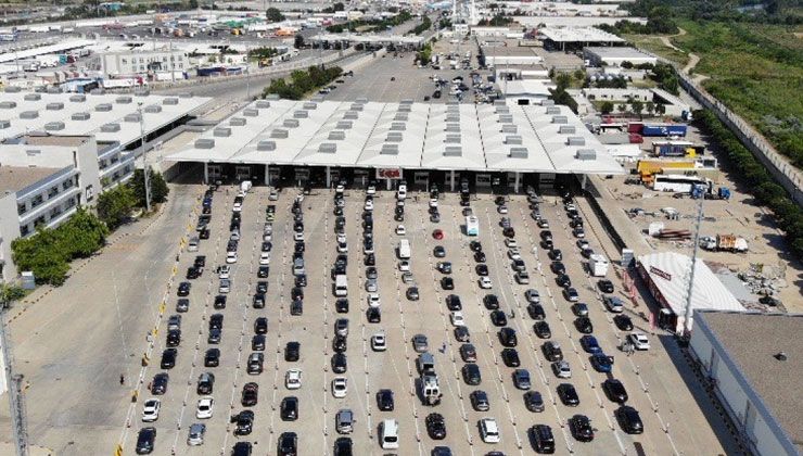 Kapıkule Sınır Kapısı’nda tüm zamanları rekoru kırıldı!