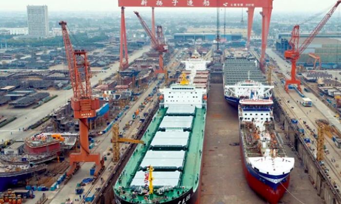 Çin tersaneleri, altı ayda 18.5 milyon DWT’lik yeni gemi siparişi aldı