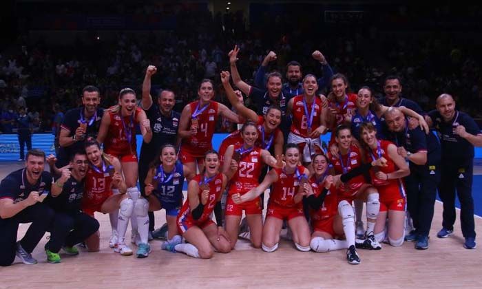 Filenin Sultanları FIVB Voleybol Milletler Ligi’nde dördüncü oldu