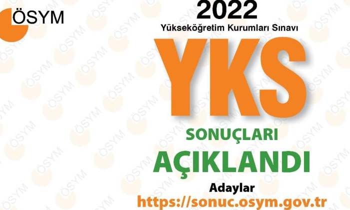 2022 Yükseköğretim Kurumları Sınavı sonuçları açıklandı