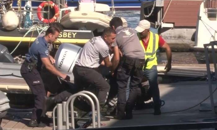 Denizden erkek cesedi çıktı