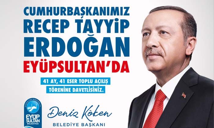 Cumhurbaşkanı Erdoğan, Eyüpsultan’da 41 eserin açılışına katılıyor