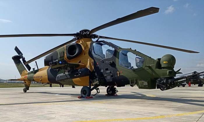 6 sensörlü ilk Atak helikopteri Kara Kuvvetleri Komutanlığı’na teslim edildi