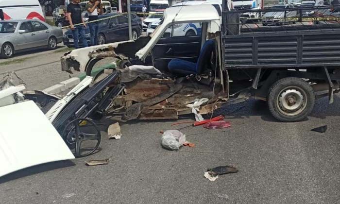 Samsun’daki kazada 95 yaşındaki sürücü hayatını kaybetti