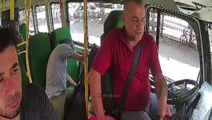 Epilepsi krizi geçiren çocuğu minibüs şoförü Zeki Akarcalı kurtardı