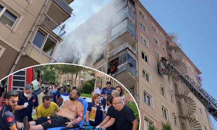 Üsküdar’da apartmanda doğalgaz patlaması: 1’i ağır 3 yaralı