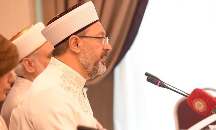 Diyanet İşleri Başkanı Erbaş: Birliğimize en büyük kötülüğü yapan terör örgütleriyle mücadele etmemiz gerekiyor
